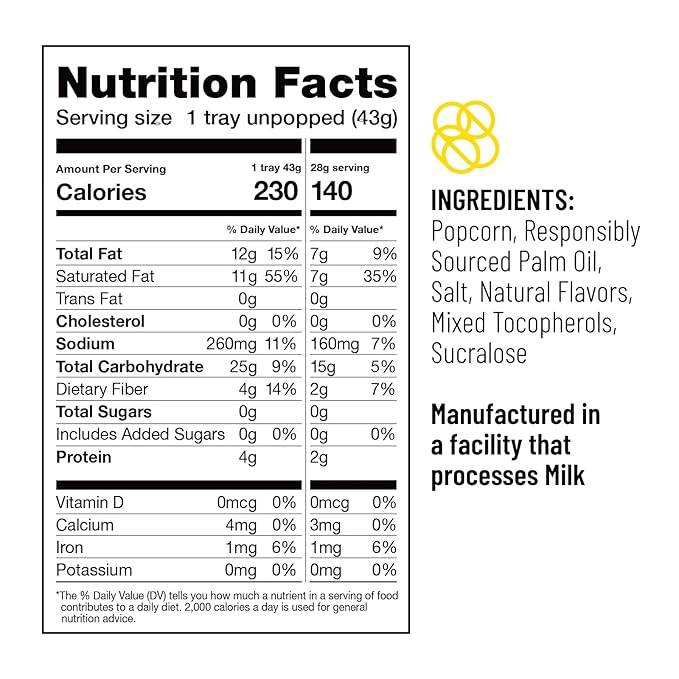 Opopop Microwave Popcorn - Pop Cups Birthday Cake 6-Pack, Non-GMO Gourmet Popcorn Kernels & Popcorn Flavoring, Gluten Free Snacks, Easy to Make and No Mess