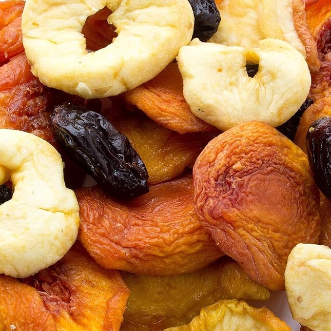 Fresh Quality Gourmet Dried Mixed Fruits | Enjoy a Great Burst of Multiple Juicy and Tasty Flavors | Packed with Nutrients | (5 LB) By Farm Fresh Nuts