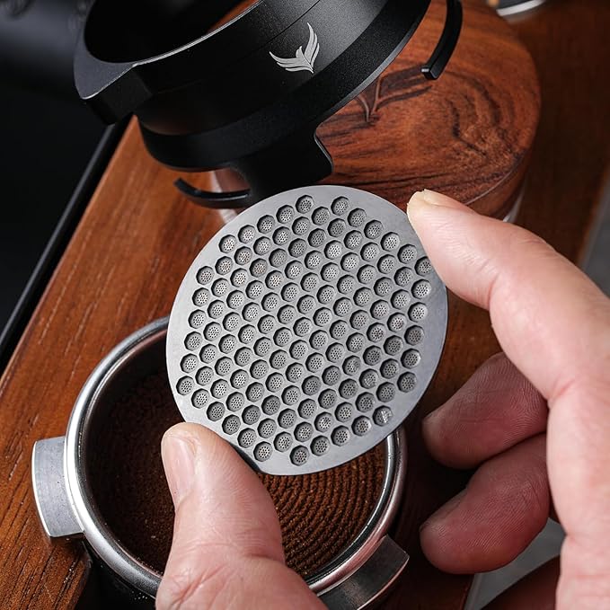Breville Accessories 54mm Espresso Kit 6pcs Tamping Station, Coffee Tamper, Distributor Tool, Portafilter Funnel, Puck Screen and WDT Stirrer Tool