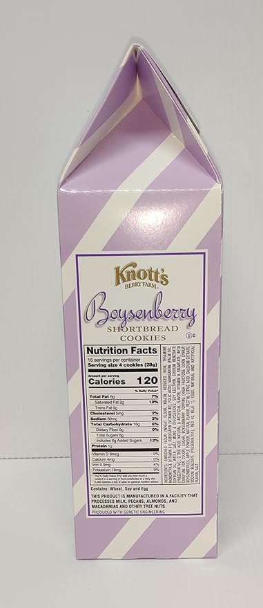 Knott's Berry Farm Shortbread Cookies (Boysenberry, 16 oz)