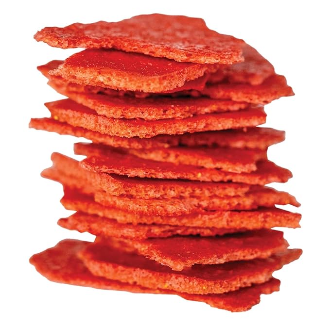 Live Crispy Fruit Chips - Pineapple-Powered Snack Packed with 100% Natural Fruit - Antioxidant-Rich, Vitamin-Packed (Strawberry/Pineapple) 4 Pack