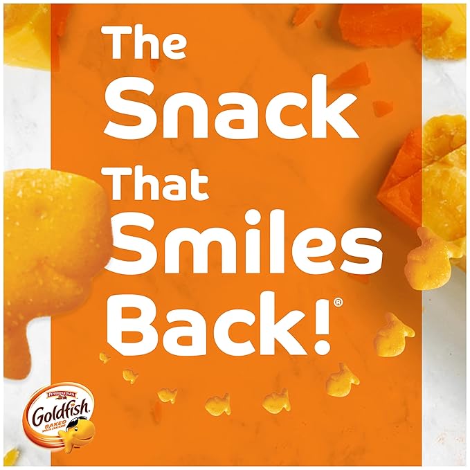 Goldfish Bold Mix Variety Pack Snack Crackers, 1 oz Snack Packs, 30 Ct Box (Pack of 2)