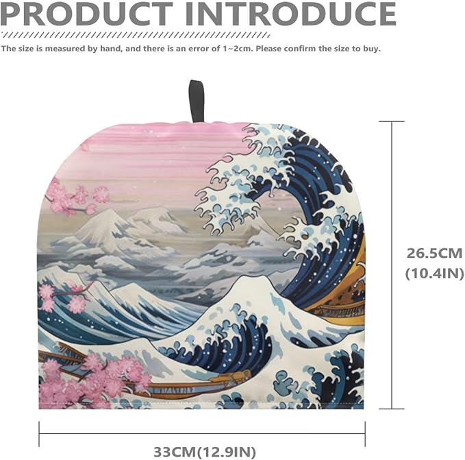 's Starry Sky 3D Printed Teapot Cover Decorative Dome Shaped Large Tea Cosy Dust Cover Home Kitchen Decoration Teapot Cover for Keeping Warm Insulated Kettle Cover