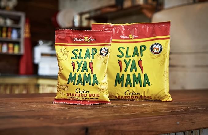 Slap Ya Mama Cajun Seafood Boil Seasoning for Crawfish, Crab and Shrimp, No MSG and Kosher, 1 Pound (Pack of 3)