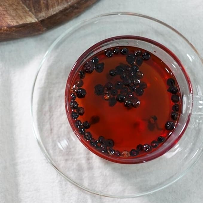 GAGOPA Dried Schisandra Berries (Omija) ??100% Korean Five Flavor Berry, Tart & Refreshing Herbal Tea Ingredient, Caffeine-Free, 100g Pack