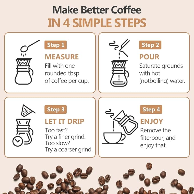 Pour Over Coffee Maker 27 OZ, 8 Cup Borosilicate Glass Drip Coffee Maker with Reusable Stainless Steel Filter and Cork Grip for Home Caf챕 800 ML (Diamond Shape)