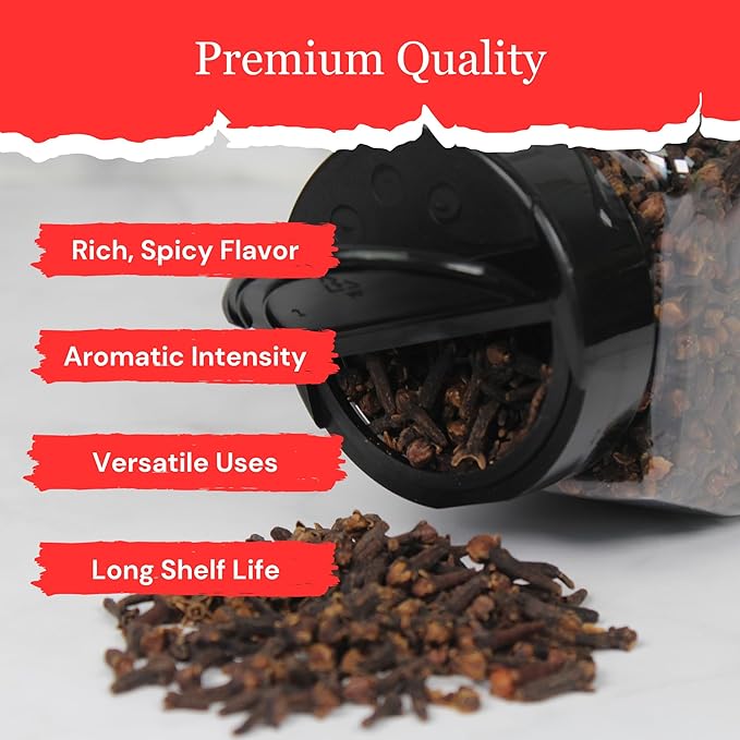 Byait Whole Cloves 13 Oz, Premium Clove Spice for Cooking, Baking, Clove Tea, Potpourri, Food Aromatic, Richly Flavored Spice