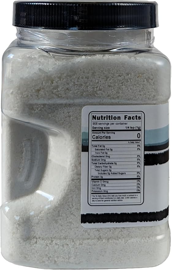 Alum Powder Granulated Food Grade 2 lbs. - by Medley Hills Farm in Reusable Container - Granulated Potassium Alum Powder - Made in The USA