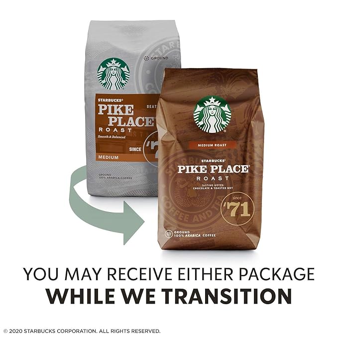 Starbucks Pike Place Medium Roast Ground Coffee (40 oz.)
