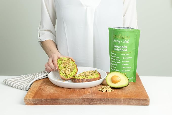 Struesli - Organic Savory + Seed Granola Redefined | No Added Sweeteners, No Grains | Keto & Paleo Friendly | Gluten-Free, Grain-Free | Healthy Adult Snack | High-Fiber, Nutrient-Rich, Satisfying Crunch