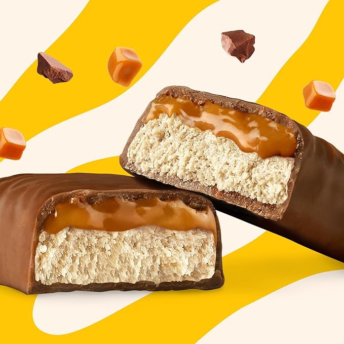 Nick?™s Variety Protein Bars ??24-Count Box |Salty Peanut, Caramel and Almond Chocolate, High Protein, Low Calories, Low Carbs, Keto Friendly, No Added Sugar