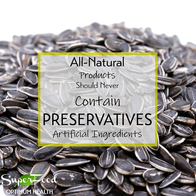 Gerbs Raw Whole Sunflower Seeds 1 lb. | In-Shell, No Additives, Resealable Bag | Crack-and-Eat Crunchy Snack | Top 14 Allergen-Free
