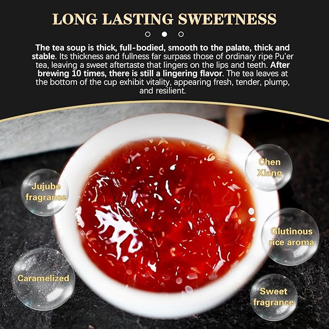 XIXICHA Pu-erh Tea Brick 2016Yr Aged Fermented Black Tea Ripe Pu er Yunnan Menghai Palace Puer Chinese Tea 500g(250g*2) ???????’뙳 ??„젚 ?…묈??먩돈若ュë»?????"<div>