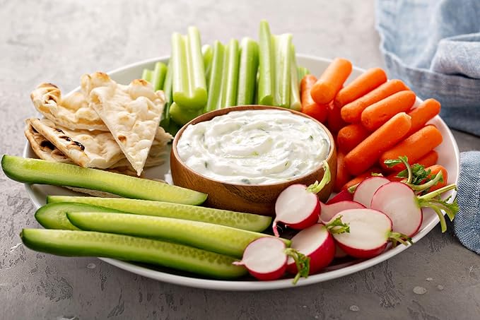 A Blend Above Spring Garden Vegetable Dip Mix, 3 Packs, 1 oz. Each, Makes 16 Ounces, Gluten-Free, No MSG, All Natural, No Preservatives, Vegan Friendly, Keto Friendly, Vegetable Dip, Chip Dip, Low Carb, Easy to Make