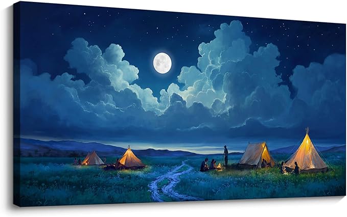 YDYSUNE Landscape Wall Art - Nature Artwork for Walls - Scenery Canvas Wall Art - Forest Painting for Living Room - Rustic Farmhouse Decor - Wall Pictures for Bedroom 20횞40IN