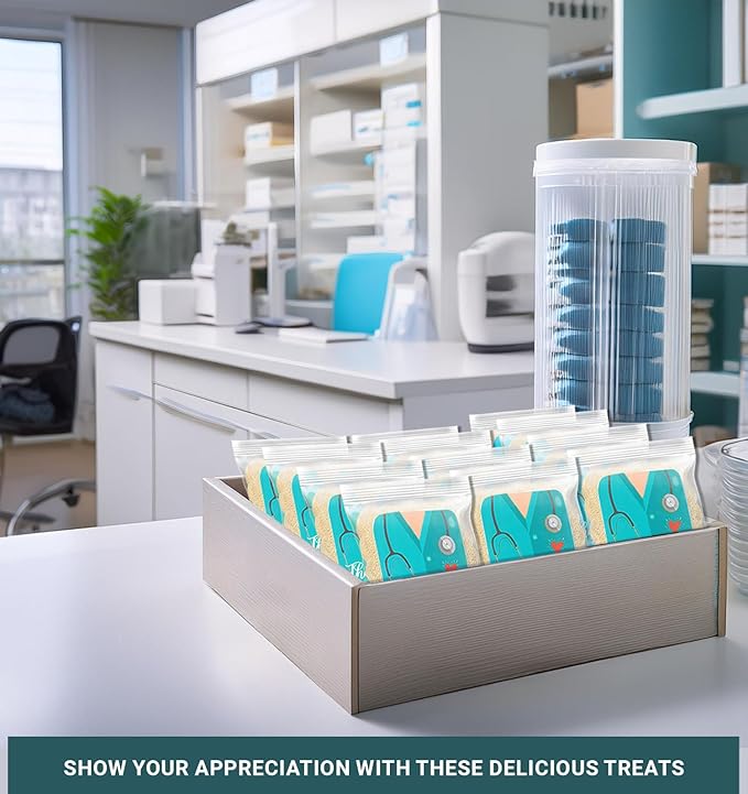 Thank You Doctor Nurse Cookies 24 Pack Themed Cookies Individually Wrapped | Healthcare Worker Appreciation Medical Staff