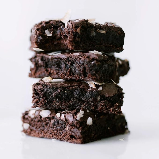 Miss Jones Baking Brownie Mix - Almond Flour, Gluten Free, Low Carb, No Sugar Added, Naturally Sweetened Desserts & Treats - Keto, Diabetic, Atkins, WW, and Paleo Friendly (Pack of 1)