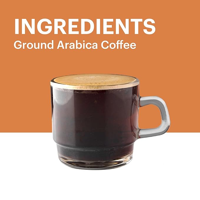 GRANA Medium Roast 16 Capsules Compatible with Nescafe Dolce Gusto - 16 count - 100% Arabica, Single Source, Clean Coffee Pods