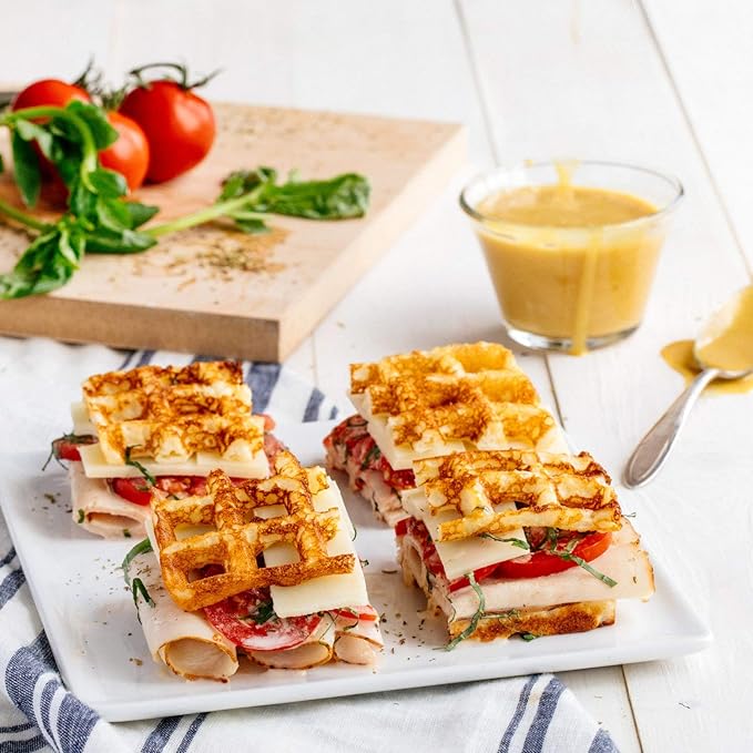 Heavenly Waffles짰 Mix, Chocolate Espresso, 11g Protein, Yogurt Based, Healthy and Nutritiously Balanced, Superior Tasting Waffles and Pancakes, 13.5 oz Pouch