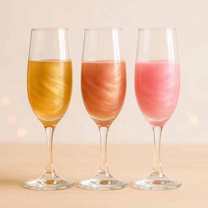 Rose Gold Metallic Edible Paint for Baking ??Food Grade Edible Gold Dust Drink Glitter for Shimmer Cake Decorating, Cookies,Cupcakes,Cocktails ??15ml Perfect for Holidays,Wedding,Birthday Decorating