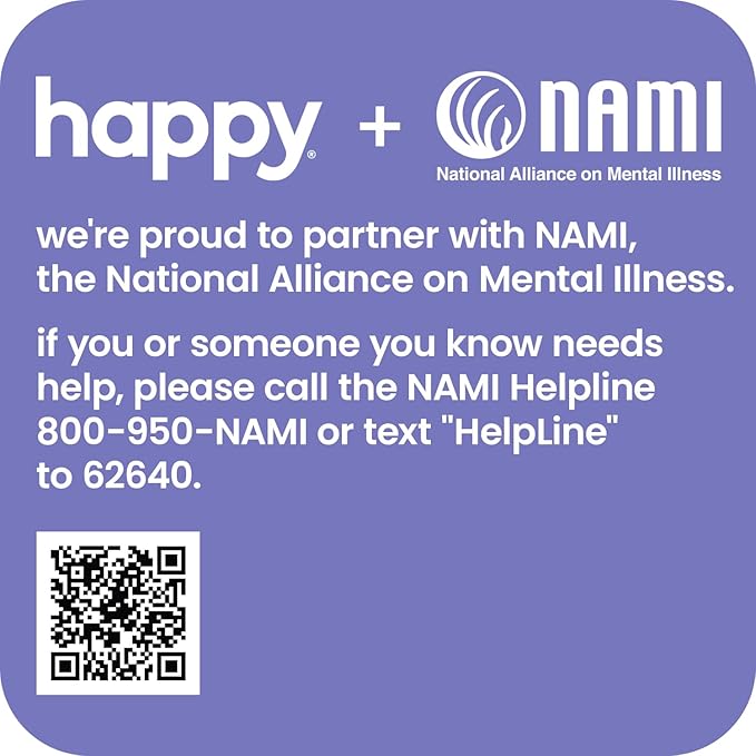 happy coffee dark roast coffee pods, 60 count, notes of cocoa & contentment, compatible with most K-cup brewers, rainforest alliance certified