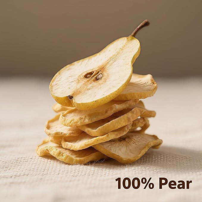 Premium Drying Pear Slices 6oz | 100% No Sugar Added | Perfect for Cocktails, Baking, Tea & Decor | Dried Fruit Snacks