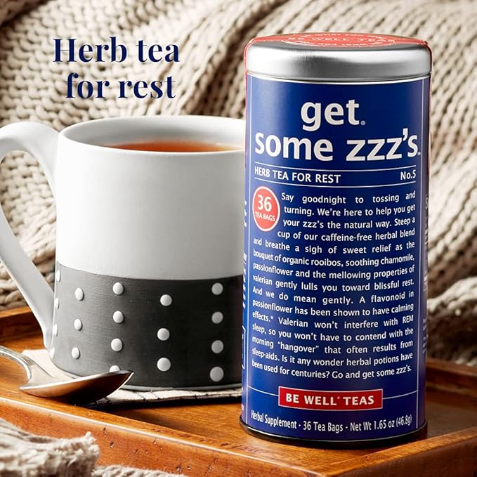 The Republic of Tea - Get Some Zzz?셲 ??No. 5 Herb Tea for Rest, No Caffeine, 36 Tea Bags