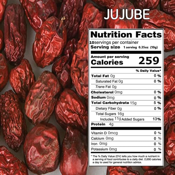 GAGOPA Dried Jujube Fruit ??100% Korean Red Dates, Naturally Sweet Flavor, Perfect for Tea, Soups & Samgyetang, Caffeine-Free Herbal Ingredient, 100g Pack