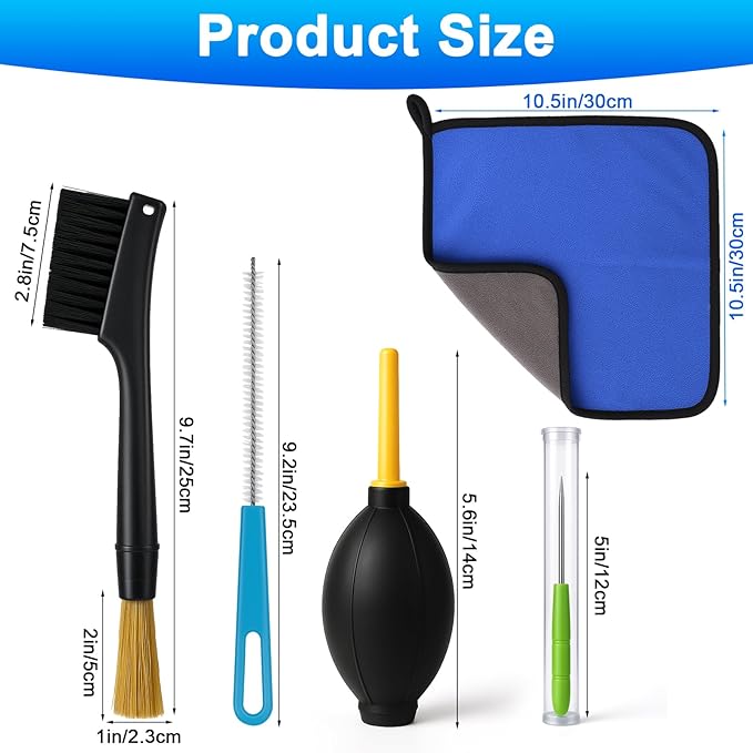 XANGNIER Coffee Grinder Cleaning Brush Kits,5 Pcs Coffee Maker Coffee Maker Machines Cleaner Tool Accessories for Manual/Electric/Blade/Burr/Espresso Bean Grain Grinder Coffee Barista Home Kitchen