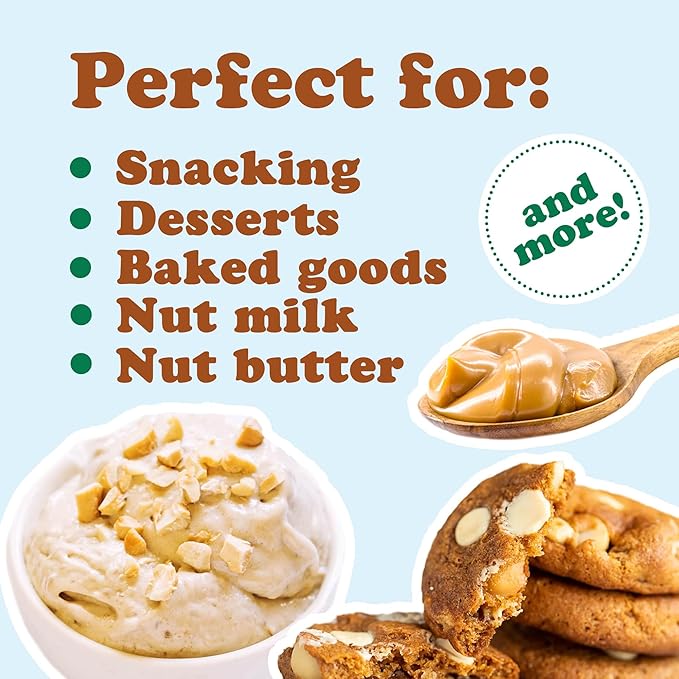 Food to Live Whole Macadamia Nuts, 2 Pounds – Non-GMO Verified, Raw, Unsalted, Unroasted, Keto Friendly, Kosher, Vegan, Bulk, Great as Snack & for Baking, Good Source of Manganese, Thiamin, & Copper