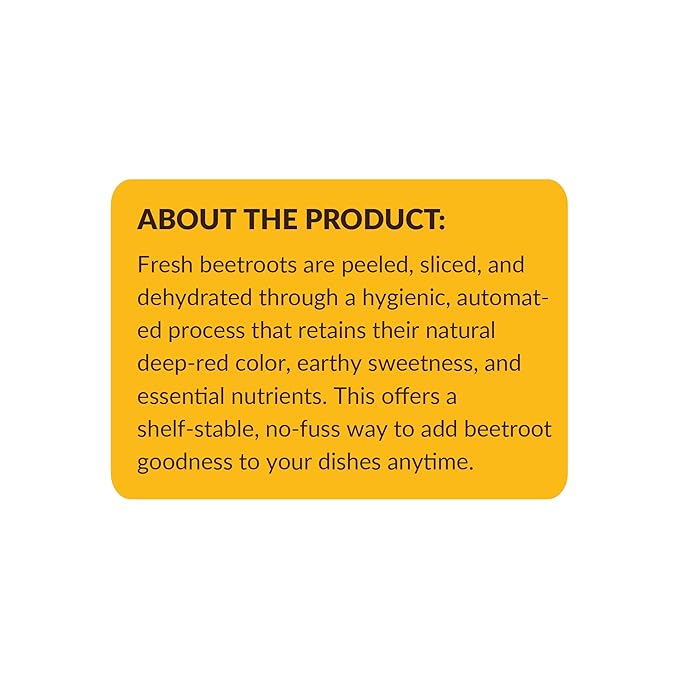 SHROOTS Organic Dried Beetroot Flakes ??Raw, Non-GMO, Natural Energy Boost, Vegan & Gluten-Free, Perfect for Smoothies, Baking & Juices, 1.59 oz, Pack of 1