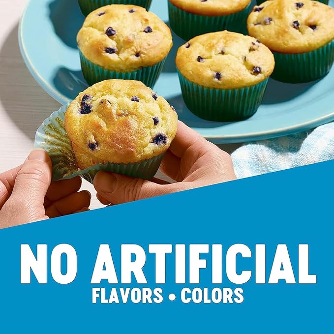 Krusteaz Gluten Free Mix Variety Pack: Blueberry Muffin, Cinnamon Crumb Cake, Double Chocolate Brownie and Pancake Mix (Bundle of 4)