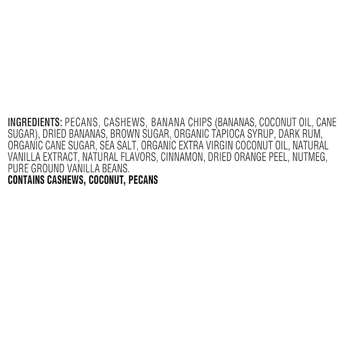 Sahale Snacks Banana Rum Pecans Glazed Mix, 1.5 Ounces (Pack of 18)