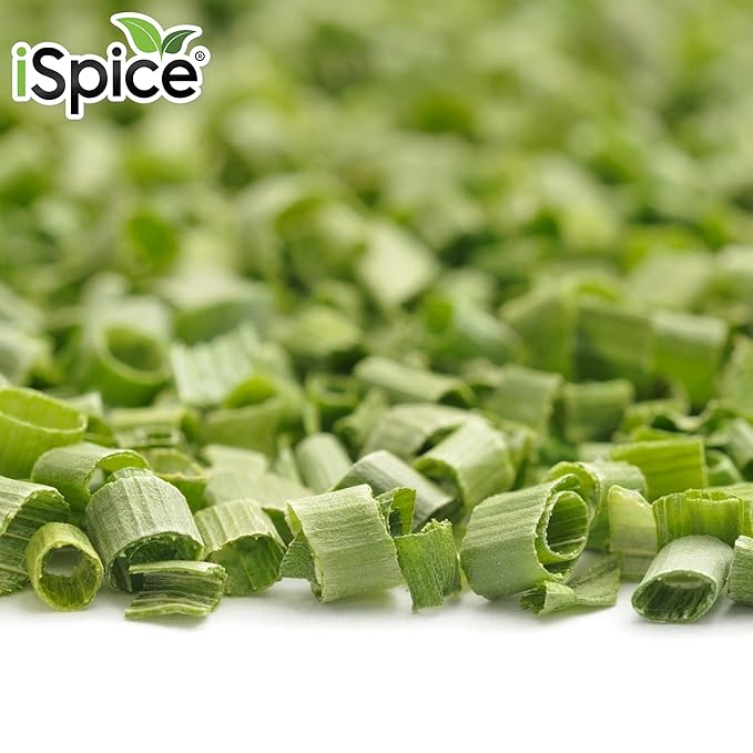 iSpice PREMIUM FRAGRANT CHOPPED CHIVES | Pure and Fresh, Aromatic |Essential Kitchen Herbs |0.60 oz (17g)