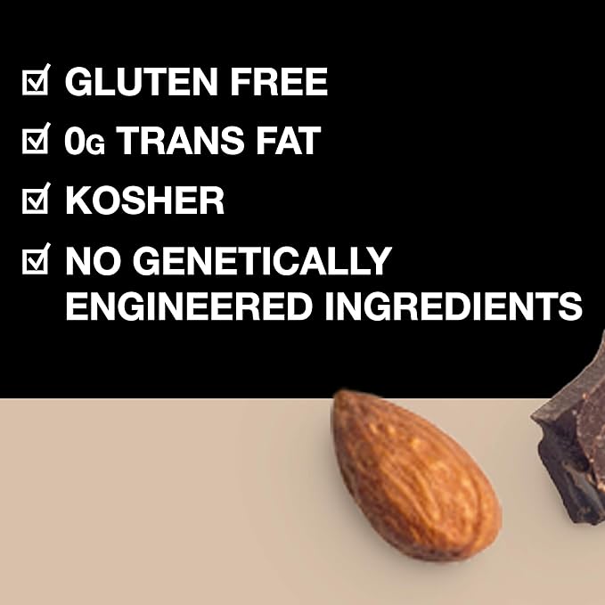 KIND Nut Bars, Dark Chocolate Almond Coconut, Healthy Snack Bars, Gluten Free, 3g Protein, 24 Count