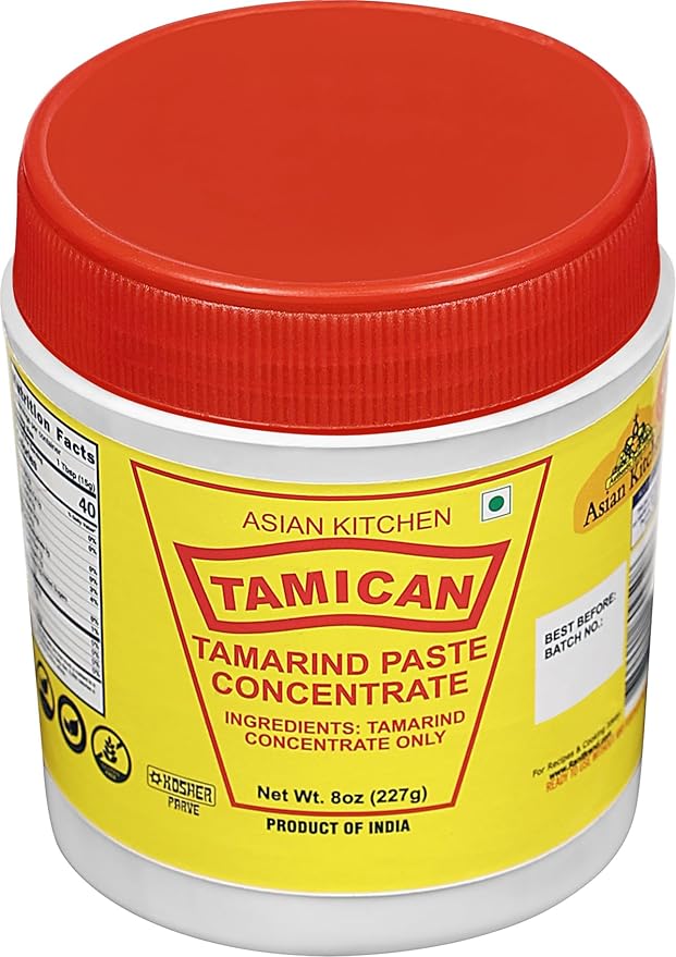 Asian Kitchen Tamarind Concentrate 8oz (227g) ~ Gluten Free, No added sugar | All Natural | Vegan | NON-GMO | Kosher | No Colors | Indian Origin
