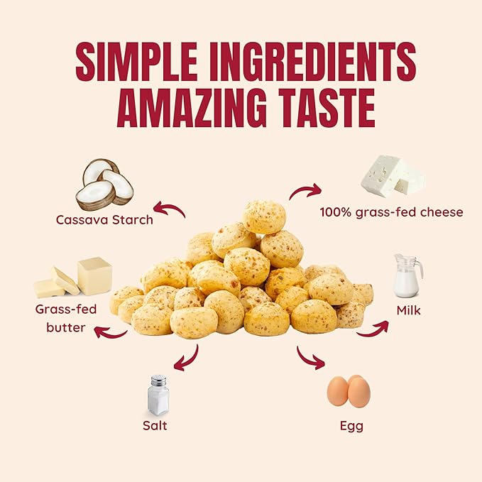 Keep Grazin Grain Free Crunchy Cheese Biscuits - Truffle Flavoured | 2.12 Ounce (Pack of 3) | Gluten & Sugar-Free, Non-GMO Protein Snacks - Baked with 100% Grass-Fed Cheese & Cassava Flour