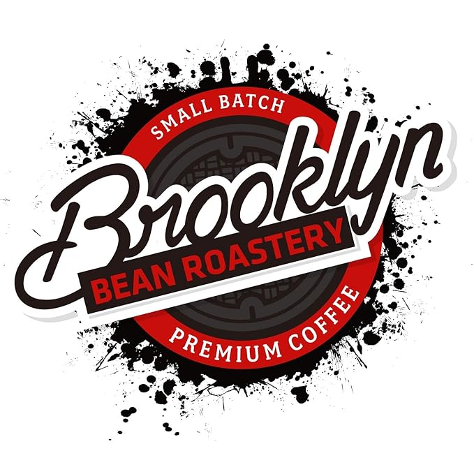 Brooklyn Beans Bagged Ground Coffee Variety Pack - Light, Medium, Dark Roast and Flavored (12 Ounce Bag, Pack of 6)