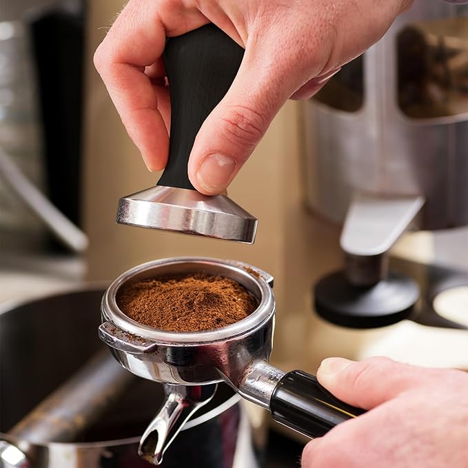 Fino Deluxe Espresso Tamper, 11.64-Ounce Weight, 58-Millimeter
