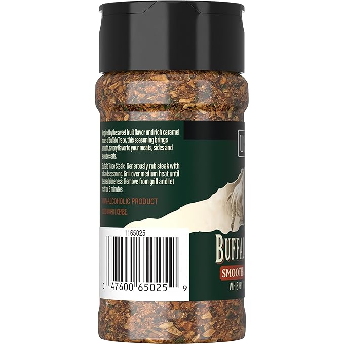 Weber Buffalo Trace Whiskey Flavored Seasoning, 3.5 Ounce (Pack of 2)
