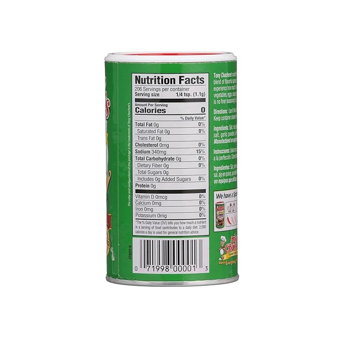 Tony Chachere's Creole and Cajun Seasoning Canisters (2 Pack + Packet) (2 Pack, Original)