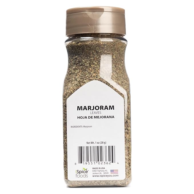 iSpice - AROMATIC MARJORAM LEAVES 1oz (28g)