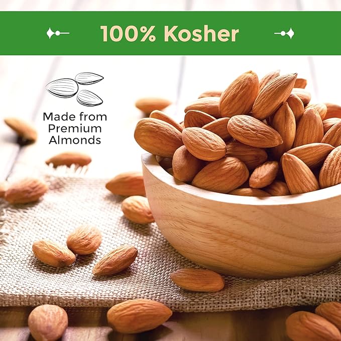 Sincerely Nuts Roasted Whole Unsalted Almonds No Shell - 2Lb Bag - Incredibly Tasty - Sealed for Freshness - Healthy Nutrients