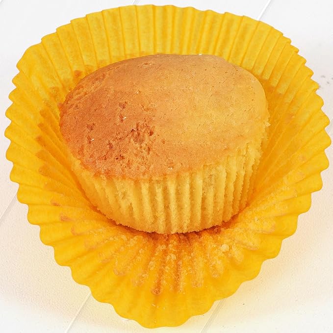 Caperci Rainbow Standard Cupcake Liners Bright Colorful Muffin Baking Cups 350-Count, Odorless, Upgraded & Food Grade Grease-Proof Paper