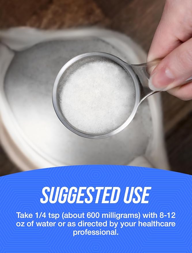 BulkSupplements.com Potassium Gluconate Powder - for Hydration Support, Mineral Supplement, Potassium 99mg - Gluten Free, 600mg per Serving, 1kg (2.2 lbs) (Pack of 1)