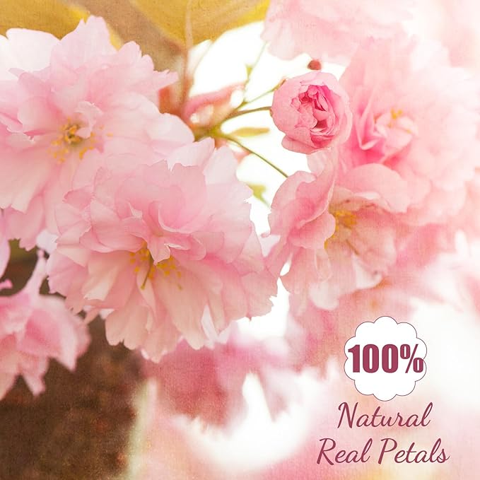 96 Pcs Natural Dried Pressed Edible Flowers for Cake Topper Decorating Cupcake Toppers Cocktails Resin Jewelry Making DIY Art Crafts(Pink,Flower Style)