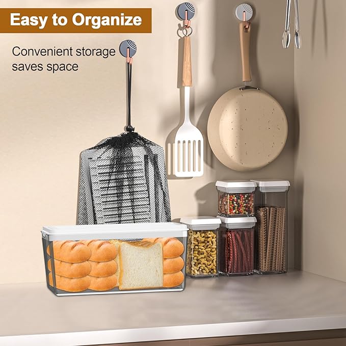 Upgrade Pull Out Bread Slicer for Homemade Bread with Bread Box, Foldable Bread Slicing Guide,Removable Cutting Board, Slice Evenly, Bread cutter slicer Suitable for Bread Making Supplies