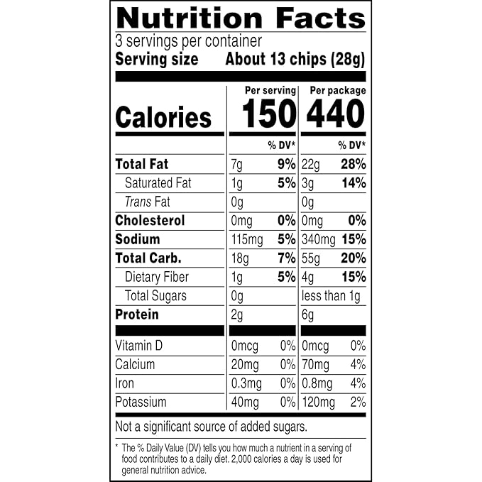 Tostitos, Crispy Rounds Tortilla Chips, 3 Ounce (Pack of 28)