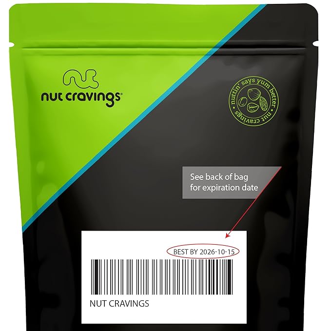 NUT CRAVINGS - Sun Dried Sour Tart Cherries, Lightly Sweetened, Unsulphured (80oz, 5 LB) Bulk Dry Fruits Packed Fresh in Resealable Bag - Sweet Healthy Snack, Naturally Grown, Vegan, Kosher