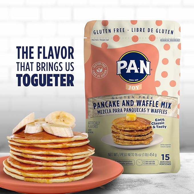 P.A.N Pancake and Waffle Mix ??Gluten Free 1 lb. (Pack of 1)